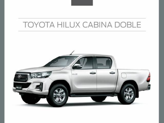 Toyota Hilux Dx 100% Adjudicadas 22 y 29 cuotas $193.869